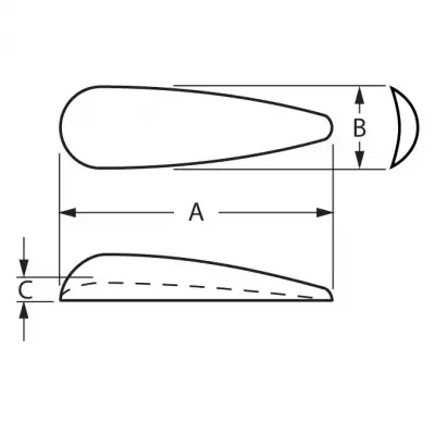 CCB7 Bacak-Calf İmplantı | ContourFlex™ Calf (Smooth)