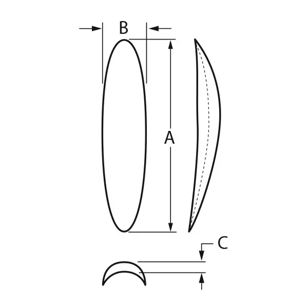 FDI Nasal İmplant | Silicone/ePTFE-Coated Flowers Dorsal Nasal
